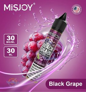 MISJOY Salt Nic 30ml Vape Juice- Black Grape