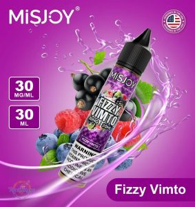 MISJOY Salt Nic 30ml Vape Juice- Fizzy Vimto