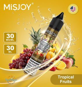 MISJOY Salt Nic 30ml Vape Juice- Tropical Fruits