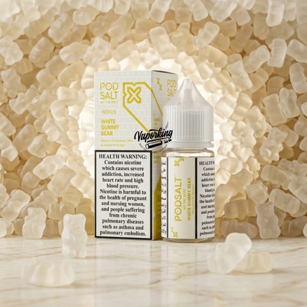 Pod Salt Nexus Salt Nic 20mg- White Gummy Bear