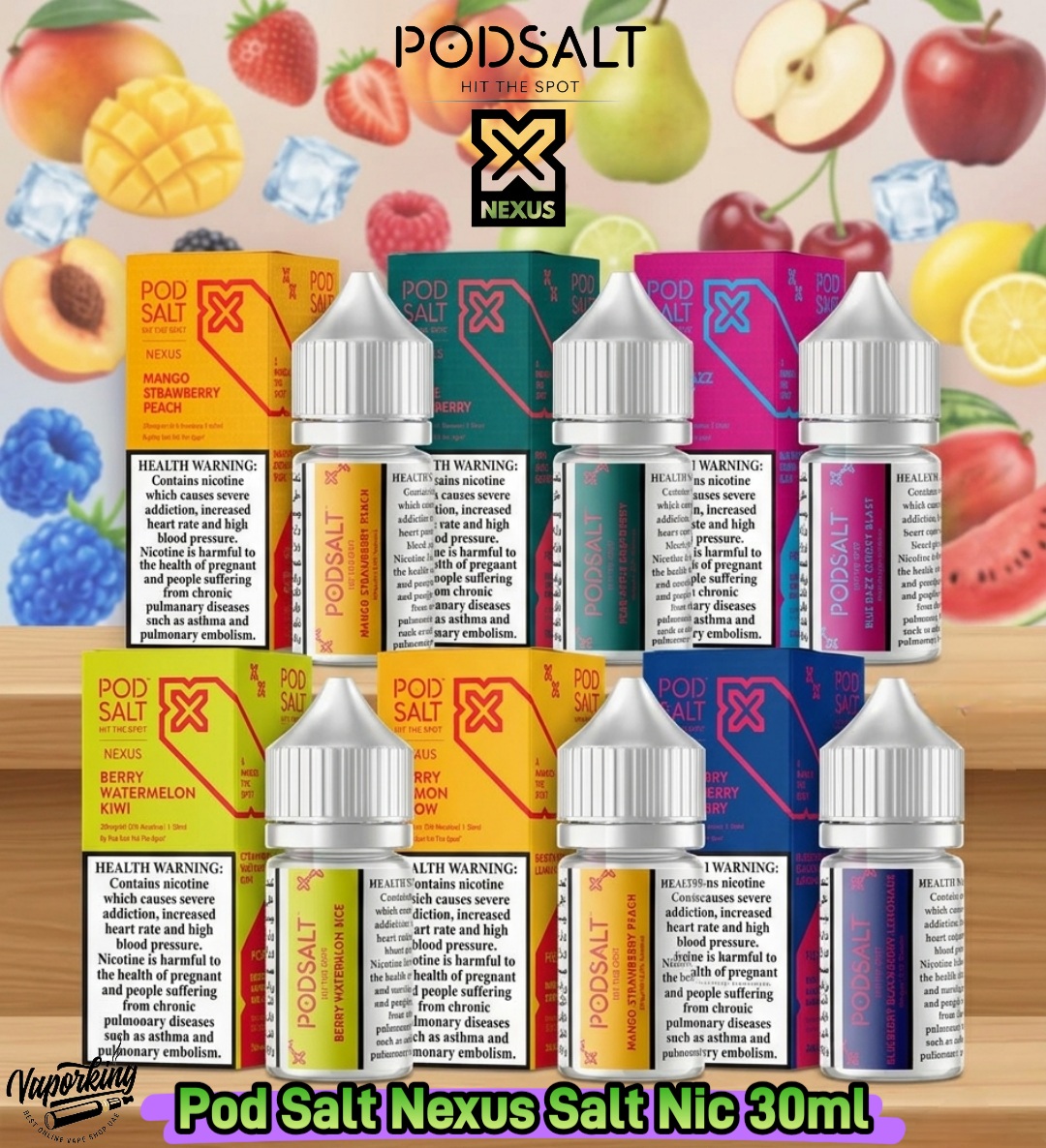 Pod Salt Nexus Salt Nic 20mg 30ml Ice Edition in the UAE