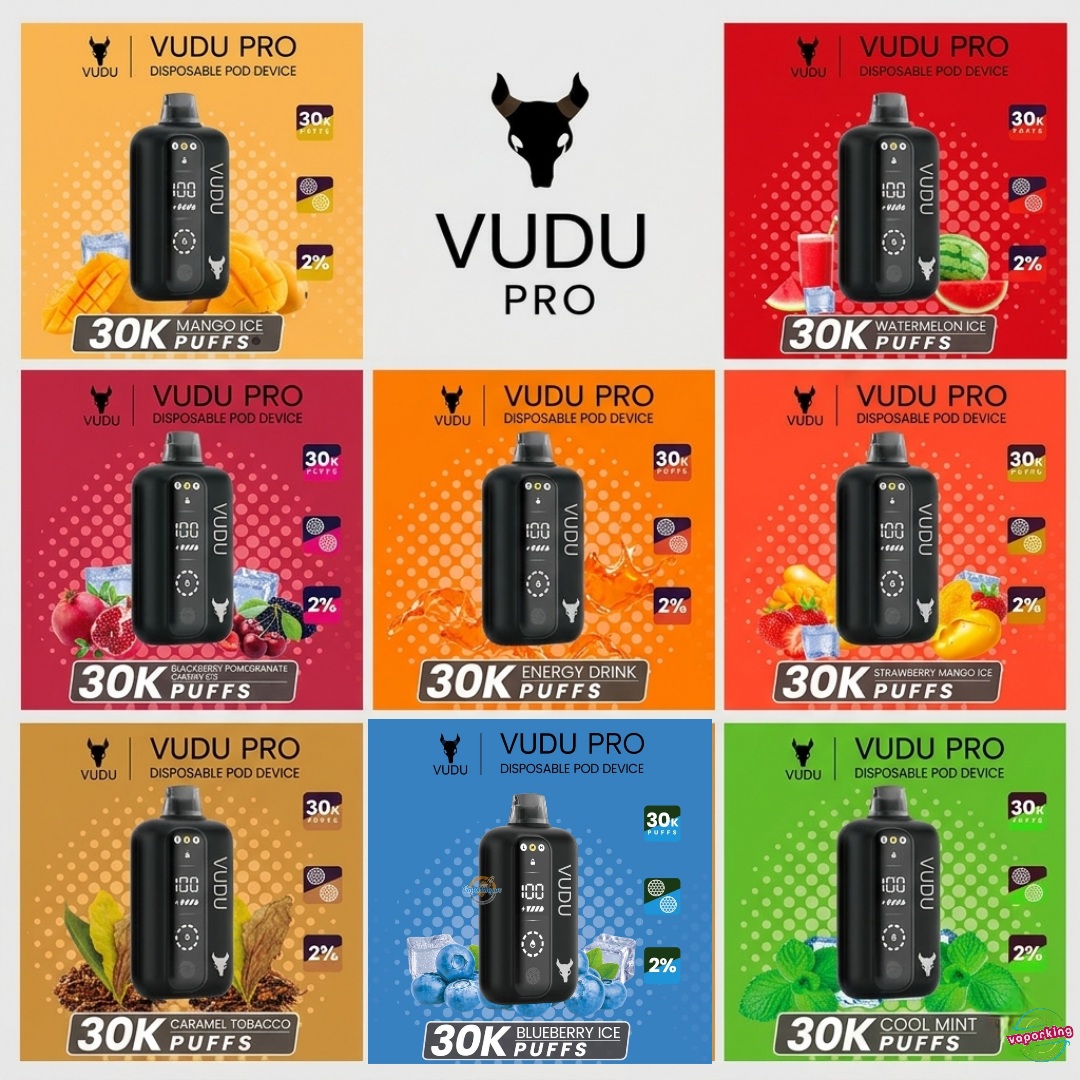VUDU Pro 30000 Puffs 20MG Disposable Vape in the UAE