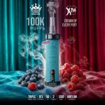 XTRA SULTAN 100K Puffs DTL Shisha- Blueberry Raspberry