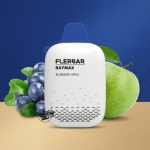 Flerbar Baymax 3500 Puffs 0mg- Blueberry Apple