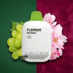 Flerbar Baymax 3500 Puffs 0mg- Green Grape