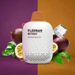 Flerbar Baymax 3500 Puffs 0mg- Passion Fruit Ice