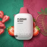 Flerbar Baymax 3500 Puffs 0mg- Strawberry