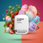 Flerbar Baymax 3500 Puffs 0mg- Strawberry Cotton Candy