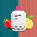 Flerbar Baymax 3500 Puffs 0mg- Strawberry Lemonade