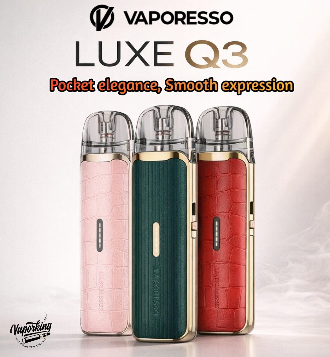 Vaporesso LUXE Q3 Pod Kit 1450mAh battery 20w in the UAE