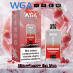 WGA Crystal Pro Max Extra 15000 Puffs Strawberry ice pop