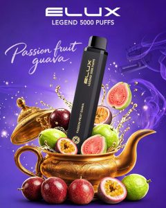 ELUX Legend 5000 Puffs Disposable Vape Passion Fruit Guava