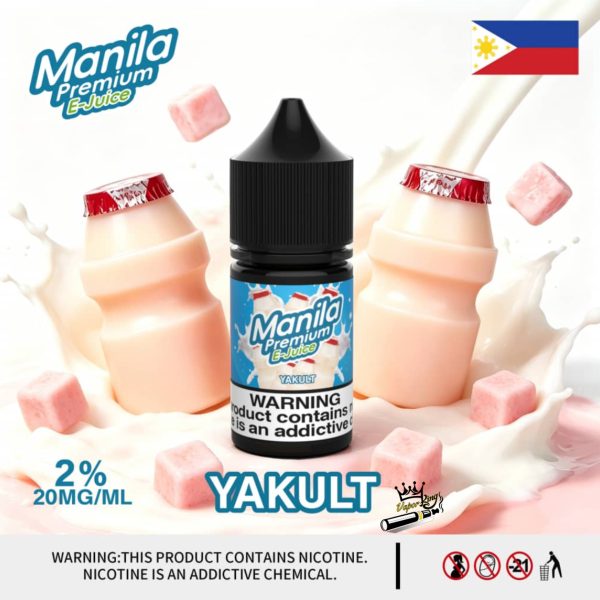 Manila Premium Salt Nic 30ml Yakult