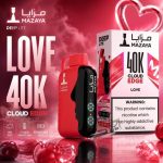 Mazaya Deep Lite Cloud Edge 40000 Puffs Love