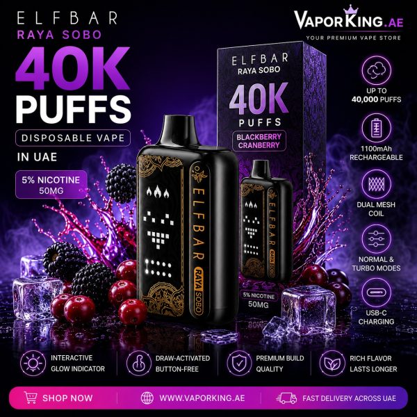 Elf Bar Raya Sobo 40000 Puffs