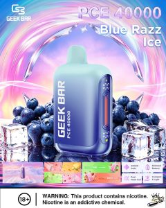 GEEK BAR PCE 40000 Puffs Disposable Vape Blue Razz Ice