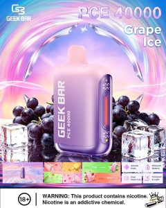 GEEK BAR PCE 40000 Puffs Disposable Vape Grape Ice