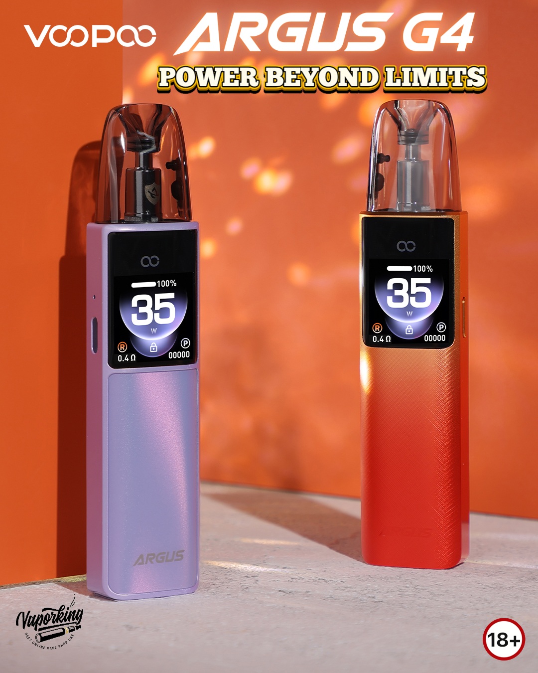 VOOPOO ARGUS G4 Pod Kit 35W 1650mAh in Dubai, UAE
