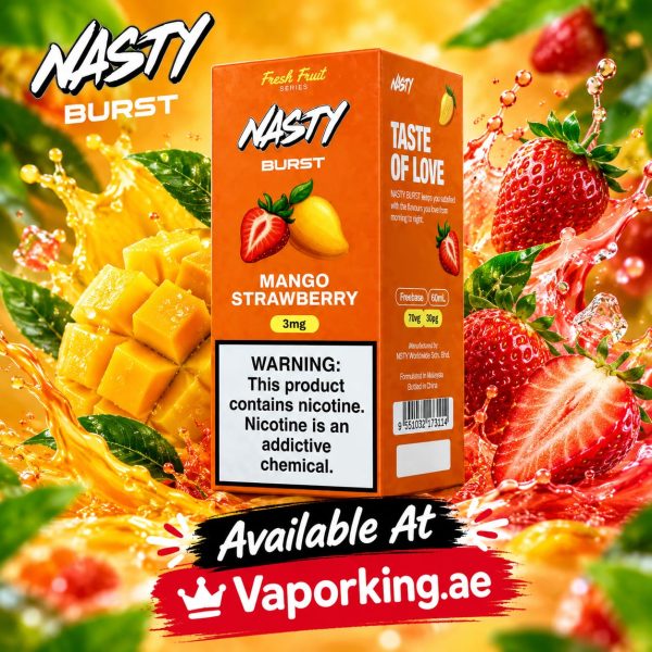 Nasty Burst 3mg 60ml Mango Strawberry