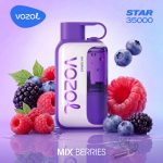 Vozol Star 35000 Puffs Disposable Mix Berries