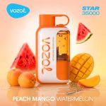 Vozol Star 35000 Puffs Disposable Peach Mango Watermelon