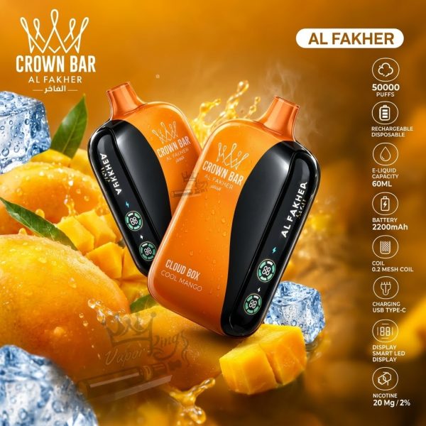 Crown Bar Al Fakher 50000 Puffs