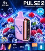 Geek Bar Pulse 2 50k Disposable- Blue Razz Ice