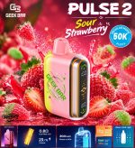 Geek Bar Pulse 2 50k Disposable- Sour Strawberry
