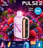 Geek Bar Pulse 2 50k Disposable- Triple Berry