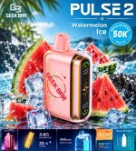 Geek Bar Pulse 2 50k Disposable- Watermelon Ice