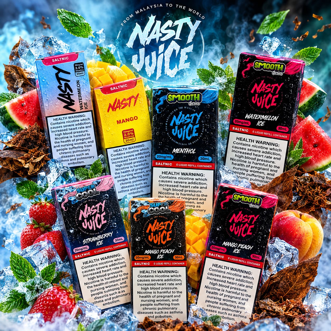 Nasty 20mg Salt Nic Nasty 20mg Salt Nic