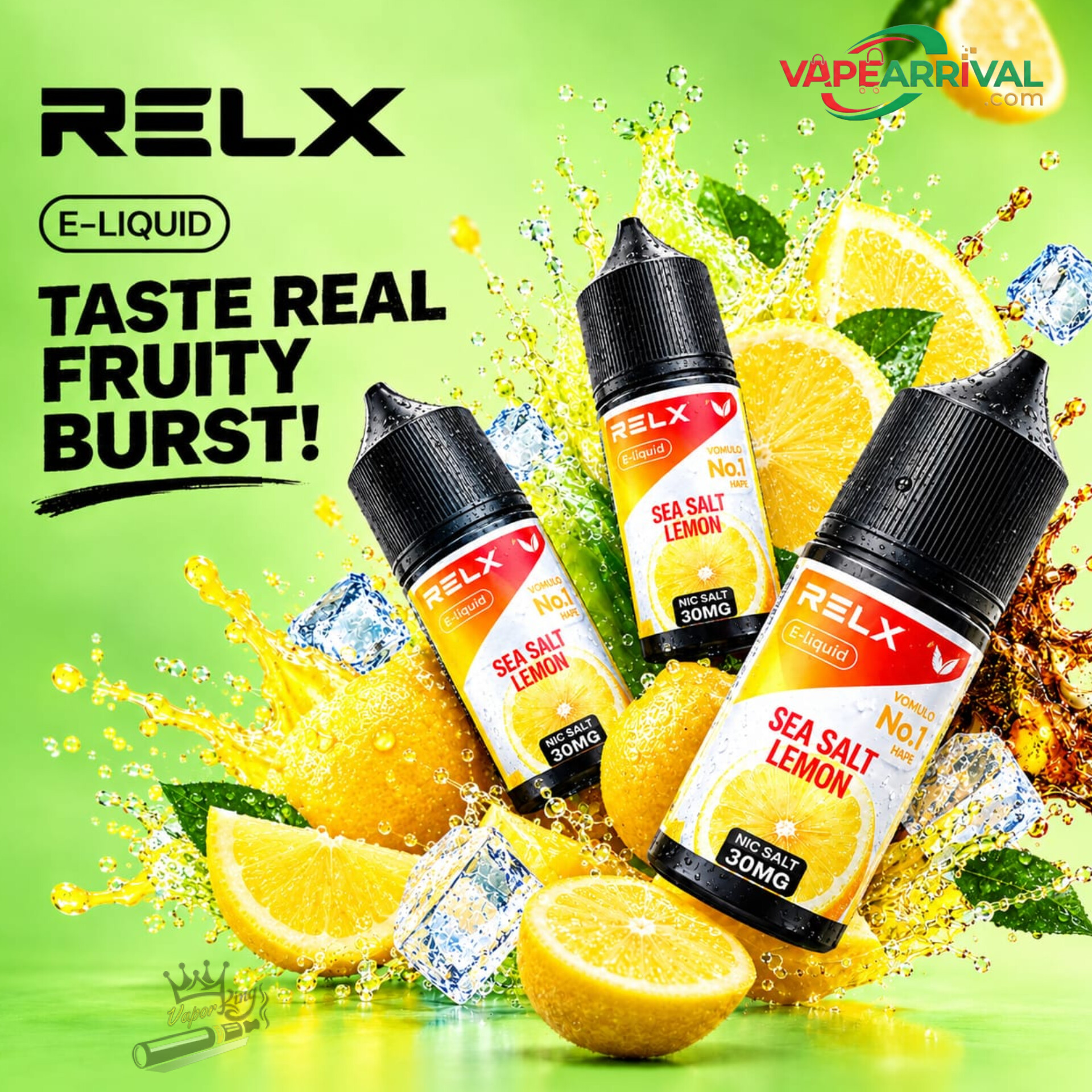 RELX 30ml Salt Nic E-Liquid in Dubai, UAE