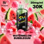Silvaper 30000 Puffs Disposable Watermelon Bubblegum